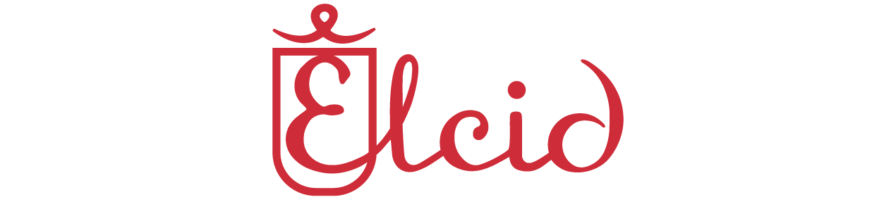 logo rojo de tienda de vitoria Calzados Elcid